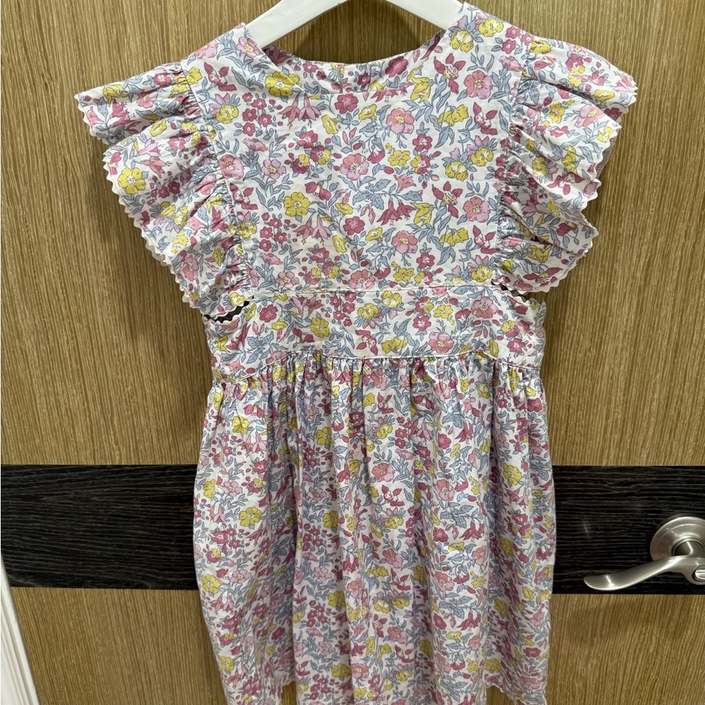 Pink and Purple Ruffled Tiered Sundress